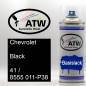 Preview: Chevrolet, Black, 41 / 8555 011-P38: 400ml Sprühdose, von ATW Autoteile West.